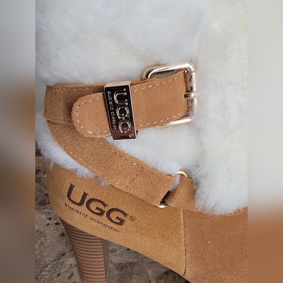 LKNW UGG Australia High Heel Boots Size 8 - Picture 9 of 12